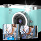 📸 מצלמה דיגיטלית 4K עם מסך מתהפך 2.4" – זום 8x, פוקוס אוטומטי, פלאש מובנה. מושלמת לוולוגים ולסלפי! ✨🎥