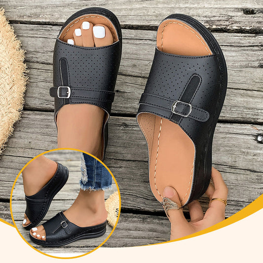 🔥Comfortabele open-teen strandsandalen met zachte zool voor dames ✨