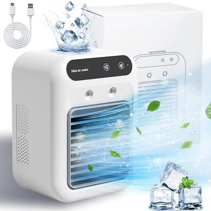 Mini draagbare airconditioner koeler luchtbevochtiger