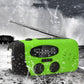 רדיו חירום סולארי נייד רב־תכליתי