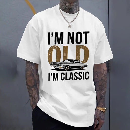 🔥2025 HELEMAAL HOT 40% KORTING🔥3D retro auto print casual korte mouw T-shirt