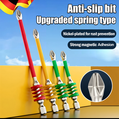 Antislip Magnetische Phillips Bit met Veer