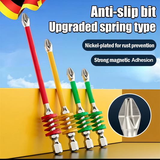 Antislip Magnetische Phillips Bit met Veer