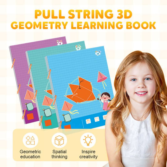 👶✨Trekkoord 3D Geometrie Leerboek