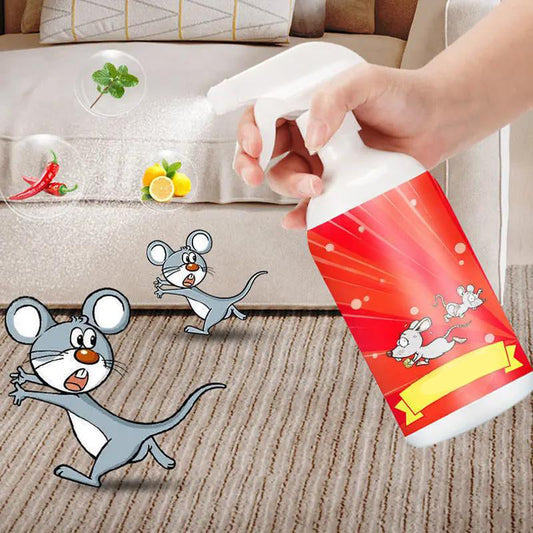 🐭❌ דוחה עכברים טבעי משמן צמחי | בקבוק נוח לשימוש חצי מחיר ✨