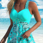 🌟Strap Top & Fitted Zwemshort Deelbaar Badpak - Klaar voor het strand!👙🩳