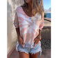 ⏳Tijdelijk aanbod⏰Oversized Tie-Dye T-shirt voor vrouwen