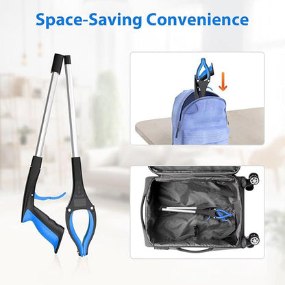 Opvouwbare grijper met 360° draaibare clip