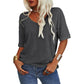 ⏳Time-Limited Special⏰Women's Solid Color V-Neck T-shirt