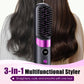 💇 מסרק לישון שיער רב תפקודי ללא חוטים | שיניים רחבות למניעת כוויות, טעינה USB-C נייד לכל מקום✅