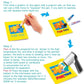 🖍️🎁 עטי ציור פופקורן בועות ליצירה עצמית, אפקט תלת מימד, משחק יצירתי לילדים בבית