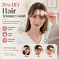 💇מסרק מספריים מתכוונן לדילול שיער DIY, כלי עיצוב שיער ביתי בטוח דו-צדדי