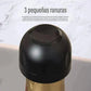 🍷פקק יין סיליקון איכותי למזון הניתן לנעילה ✨אטום לאוויר, שומר על טעם היין 🎁