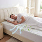 🛏️ מגן מזרן סיבי במבוק עמיד למים, מתייבש מיידית! הנחה -50% 💧🔥