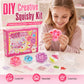⏳מבצע מוגבל בזמן⏰ערכת צעצועים רכים DIY - חתול - קרח מטוגן בעבודת יד, ערכת יצירה ג'לי מגע, צעצוע עשה זאת בעצמך להפגת מתחים לילדים מגיל 6 ומעלה