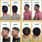 🔥‑50% הנחה לזמן מוגבל💇‍♀️ סט סיבים לעיבוי שיער, מסתיר שיער דליל וקרחת, אפקט צמיחה מיידי וטבעי ✨