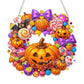 🔥50% הנחה🎃 ערכת DIY מלאה לזר דלעת סתיו בדוגמת יהלום, תלייה לקישוט הבית, חגי סתיו🍂✨