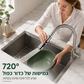 🔥50% הנחה! זרבובית מטבח מסתובבת 360° 💧 אוניברסלית לברז, התקנה קלה, שימוש גמיש בכיור ✨