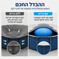 כרית אוויר לחורף לבריכה מתנפחת עגולה