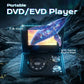 ⚡מבצע 50% הנחה✨נגן DVD/EVD נייד🎮מסך 7.8 אינץ', ניגון וידאו + משחקים מובנים