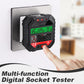 ⚡ בודק שקעים דיגיטלי LCD, בודק RCD ומאתר תקלות חיווט! הנחה -50% 🔌